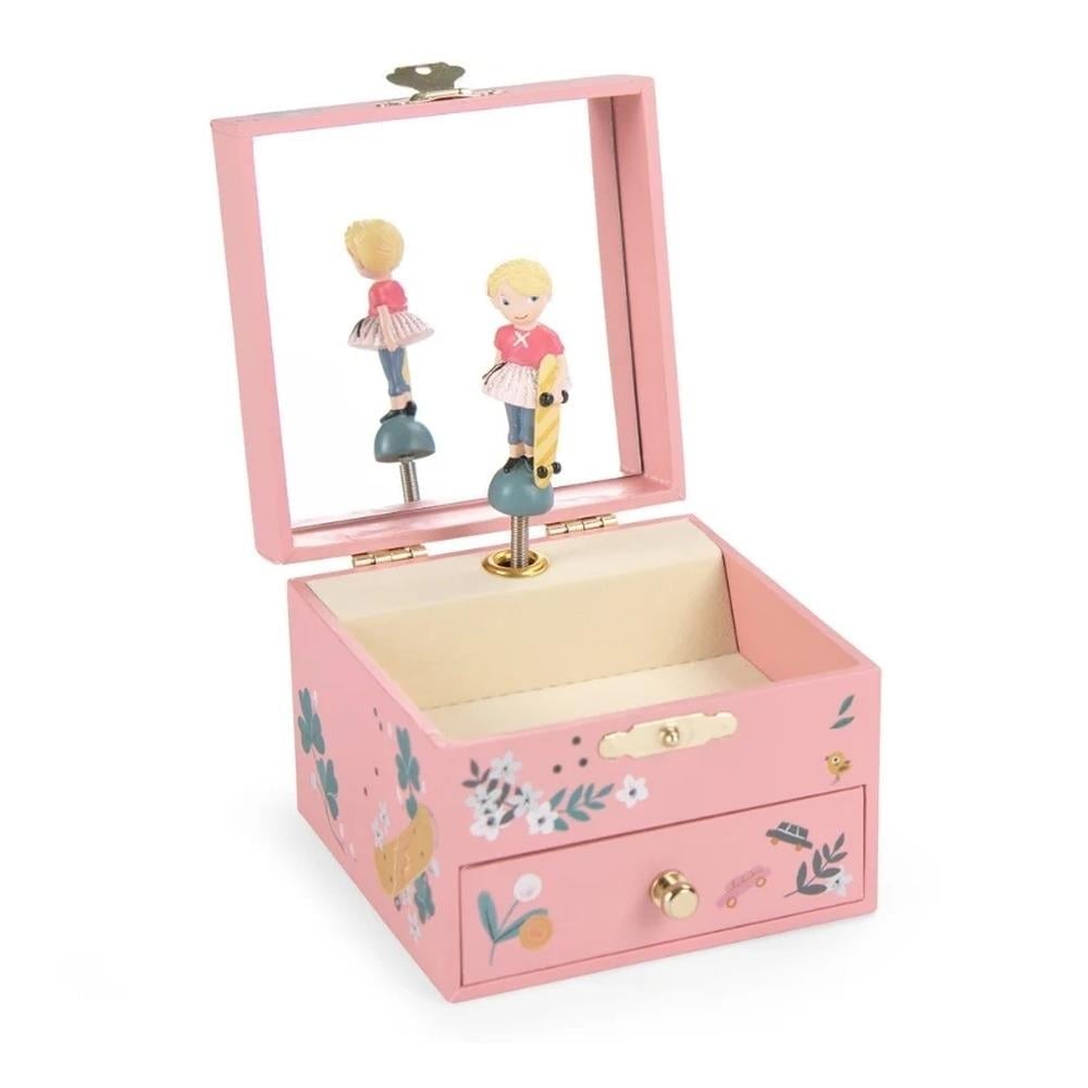 Moulin Roty Müzikli Takı Kutusu - Eglantine ve Kaykayı