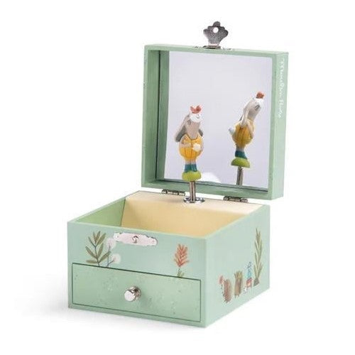 Moulin Roty Müzikli Takı Kutusu - Sevimli Tavşan