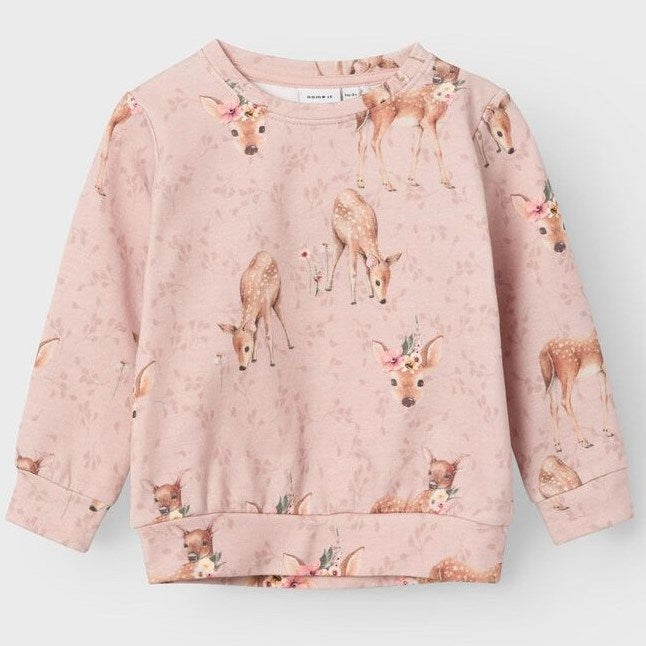 Name It Kışlık Kız Sweat-shirt Pembe