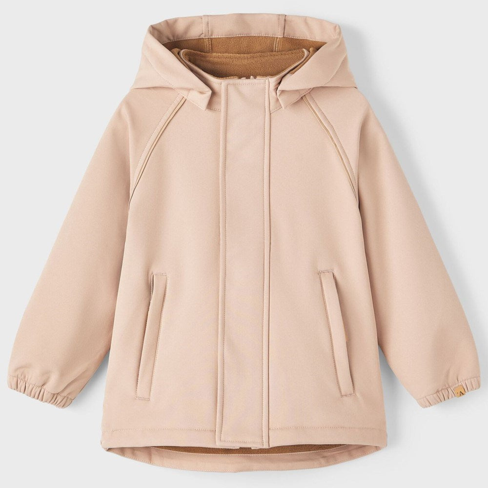 Name It Kışlık Waterproof Softshell Ceket Pembe
