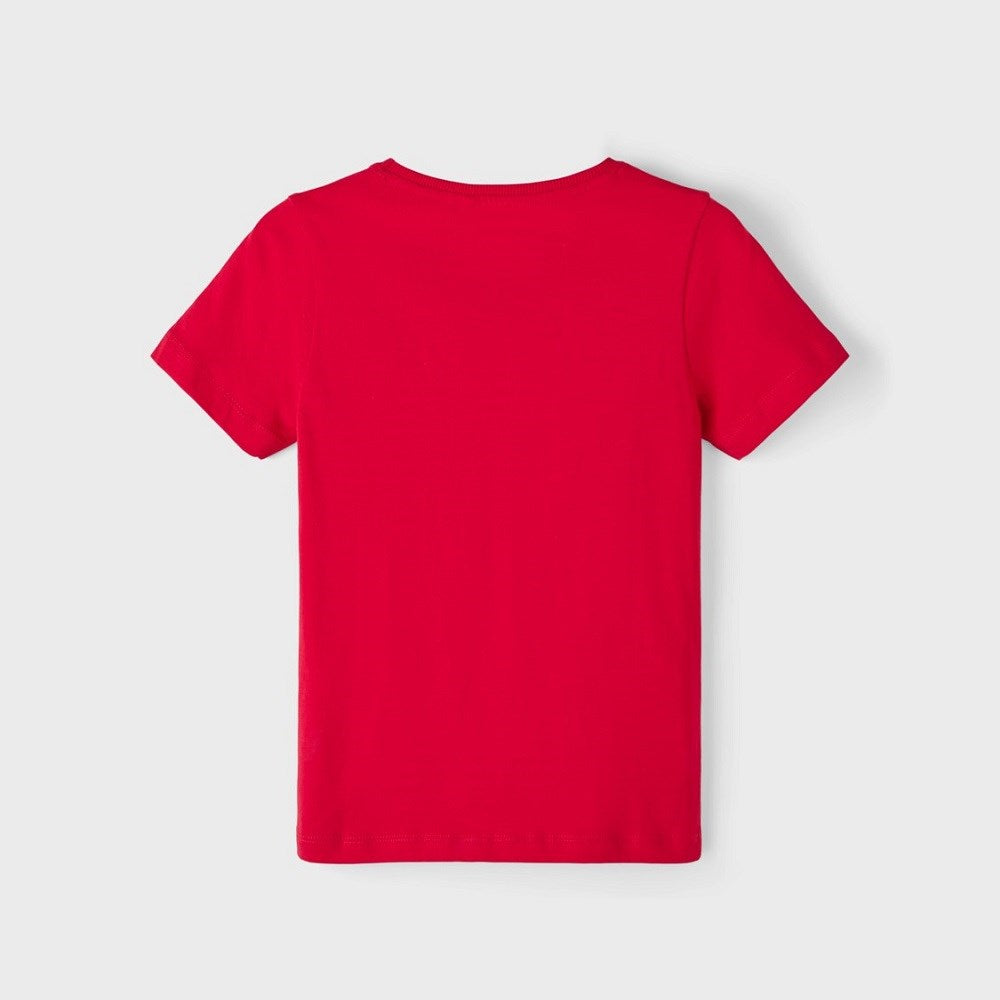 Name It Yazlık Erkek Kısa Kol T-shirt Kırmızı