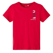 Name It Yazlık Erkek Kısa Kol T-shirt Kırmızı