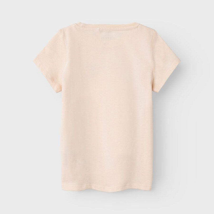 Name It Yazlık Kız Kısa Kol T-shirt Açık Pembe