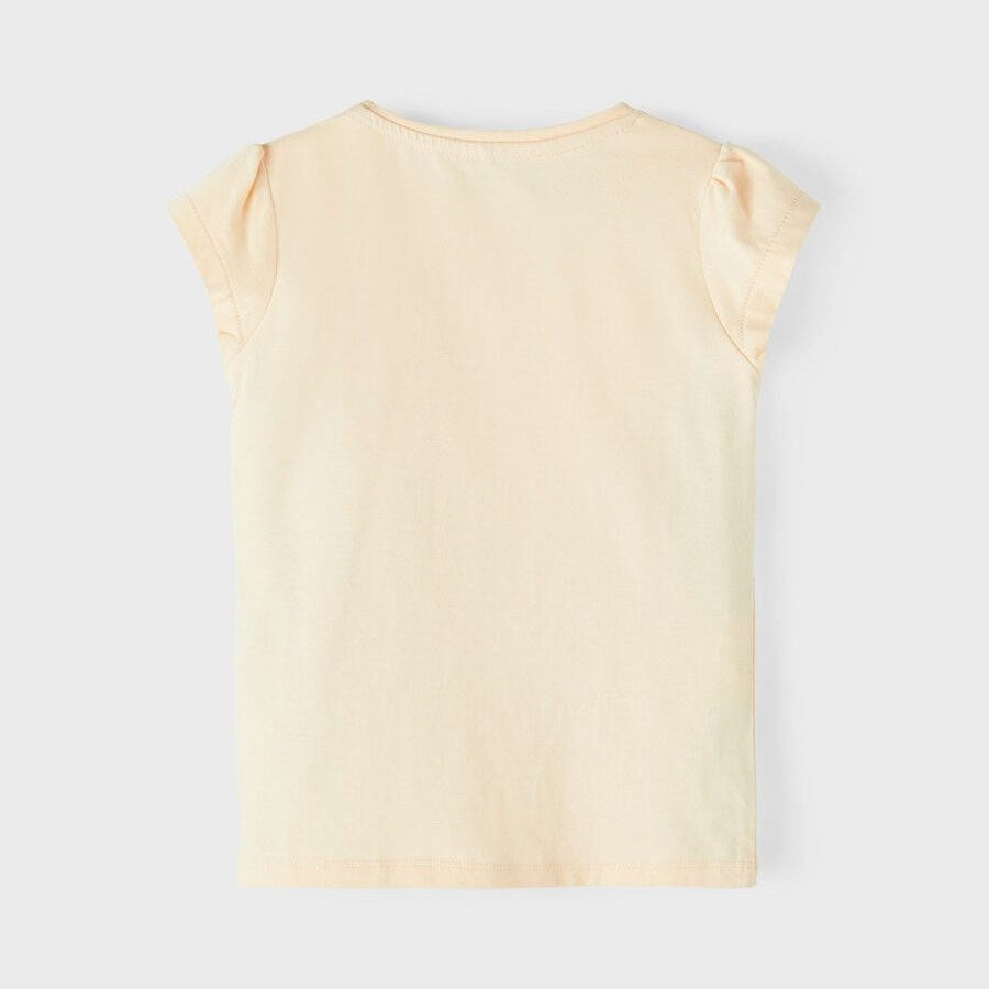 Name It Yazlık Kız Kısa Kol T-shirt Somon