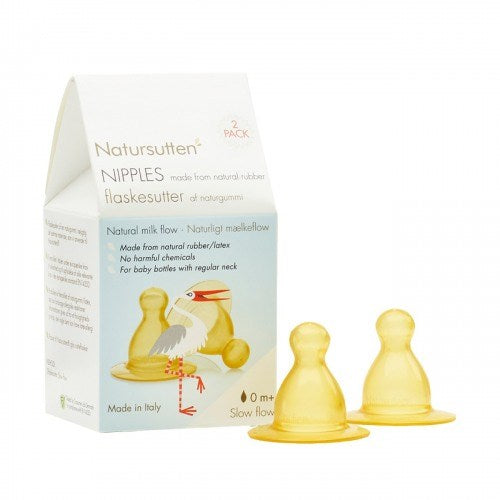 Natursutten Biberon Emziği 2'li Yavaş Akış STD
