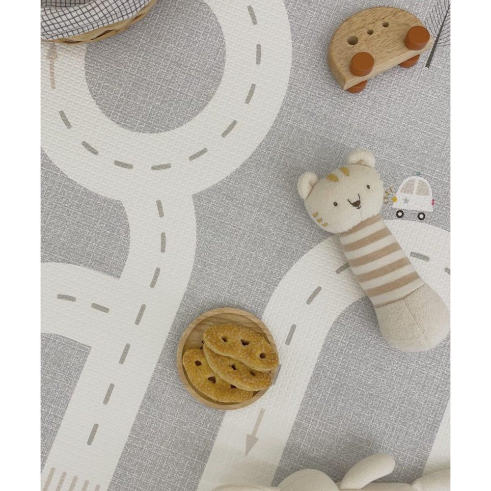 Dwinguler Nordic Road Oyun Matı 210x 140x 1.3 cm - Oyun Halısı - Görsel 9