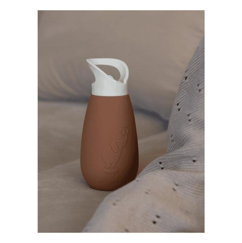 Nuuroo Silikon Pipetli Suluk 350 ML- Caramel Cafe