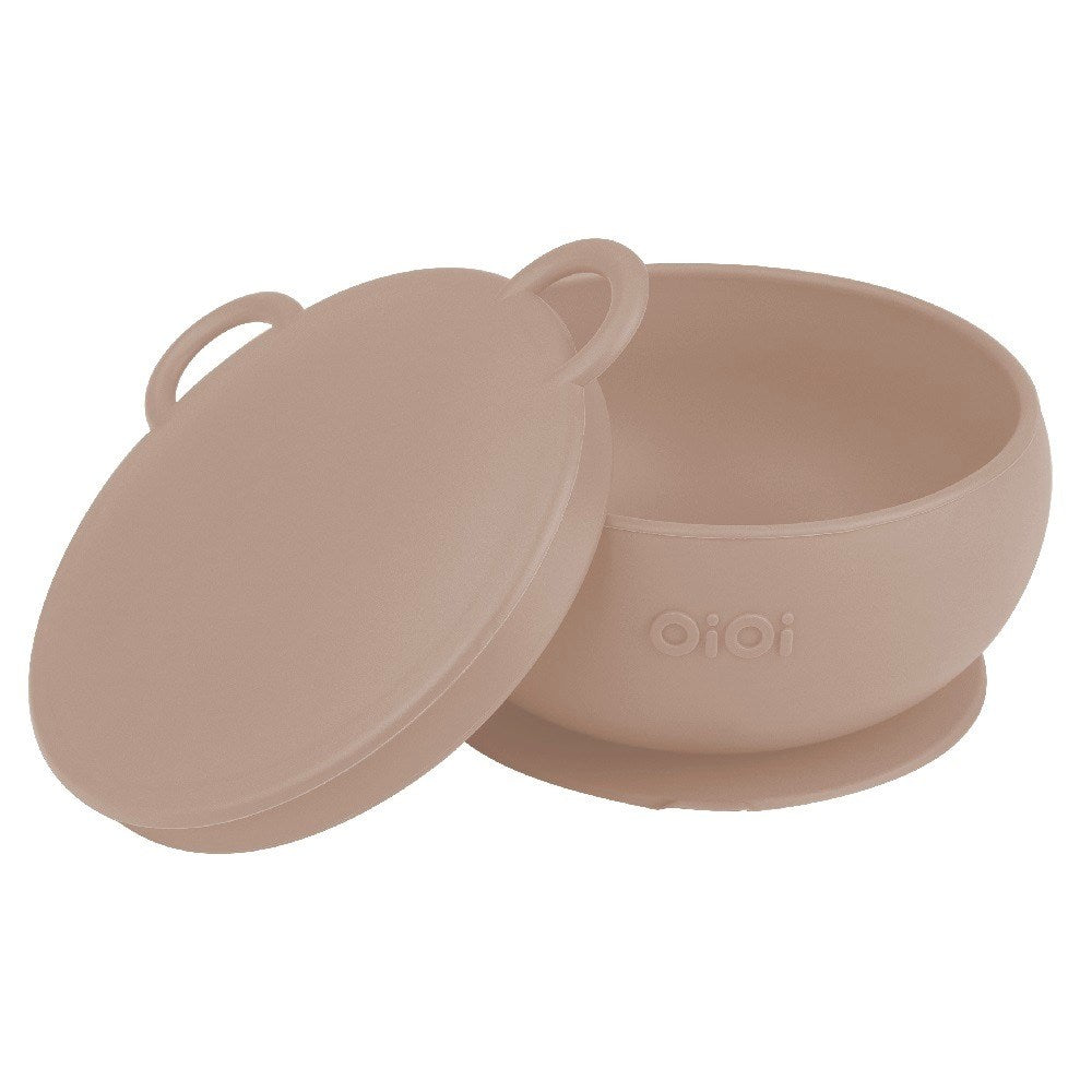 OiOi Kapaklı Kase - Bubble Beige Bej