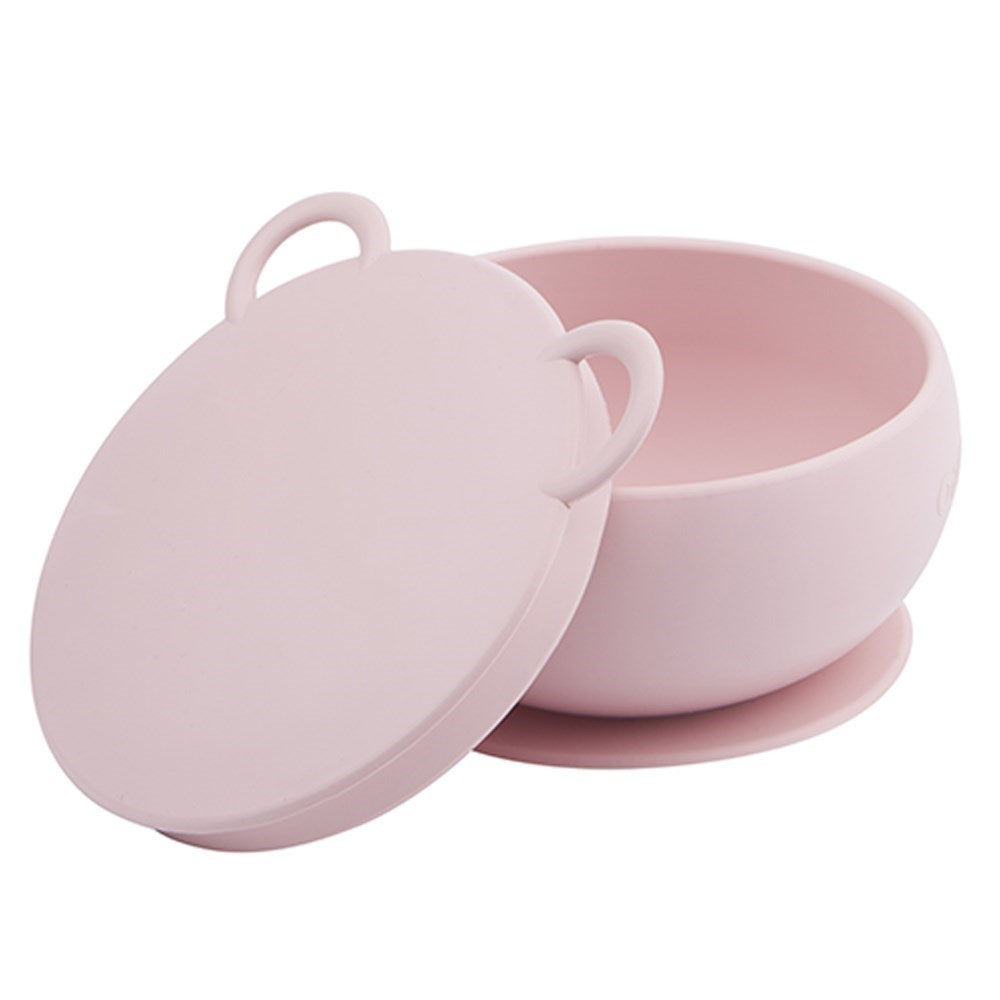OiOi Kapaklı Kase - Pembe Pembe