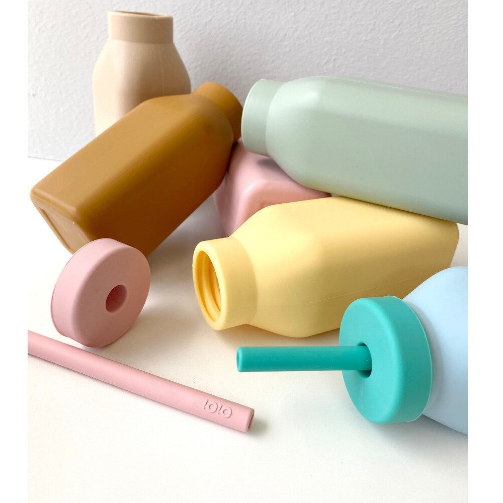 Oioi Şişe Pipet Bubble Beige / Powder Grey