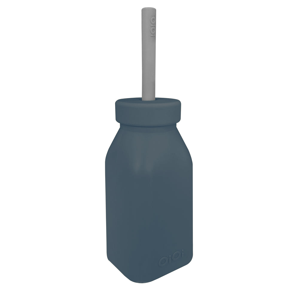 Oioi Şişe Pipet Deep Blue / Powder Grey