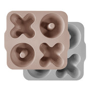 OiOi Xoxo 2'li  Pişirme ve Saklama Kabı Bubble Beige / Powder Grey