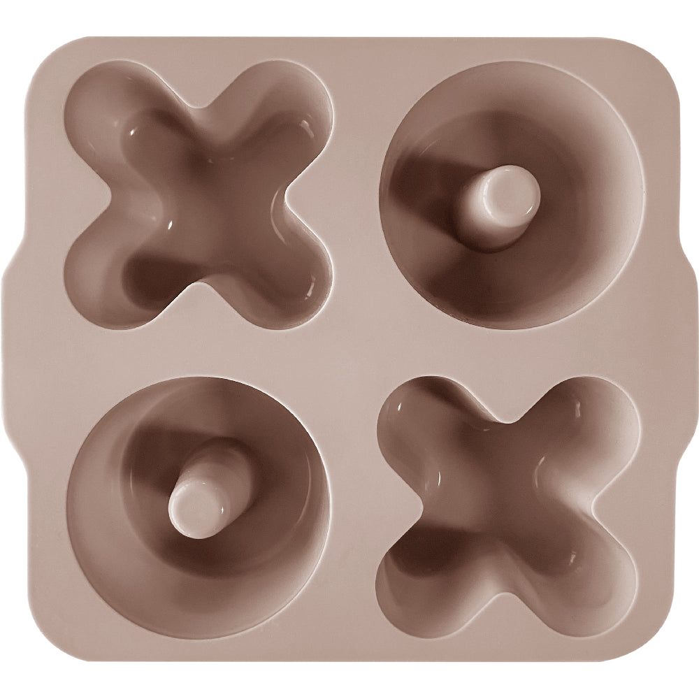 OiOi Xoxo 2'li  Pişirme ve Saklama Kabı Bubble Beige / Powder Grey