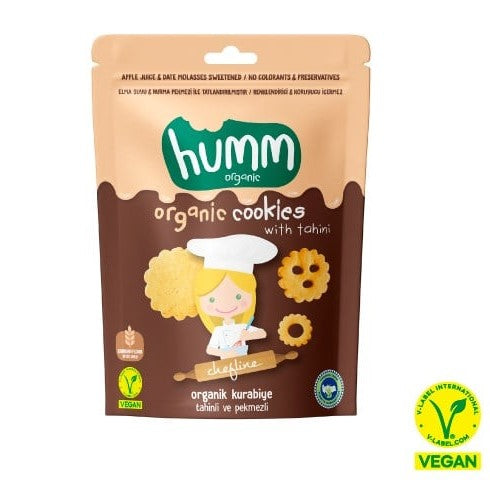Humm Organik Siyez Unlu Tahinli Pekmezli Kurabiye 55 g