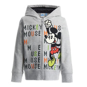 Original Marines Micky Mouse Kız Çocuk Fermuarlı S-shirt Ceket Gri