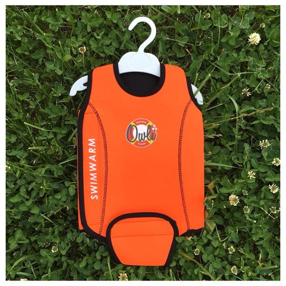 Owli Swimwarm Üşütmeyen Bebek Mayosu Turuncu STD
