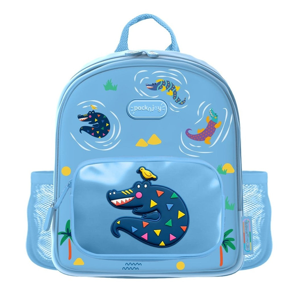 PacknJoy Çocuk Sırt Çantası Medium - Snappy Croc - Çocuk Çantaları
