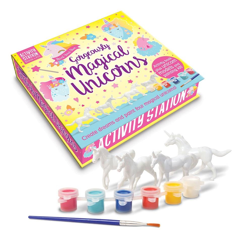 Paint Your Own Gorgeously Magical Unicorns - Kitap