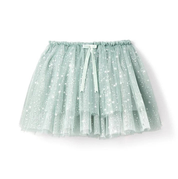 Petit Coral Stardust Yıldızlı Tütü Etek Mint