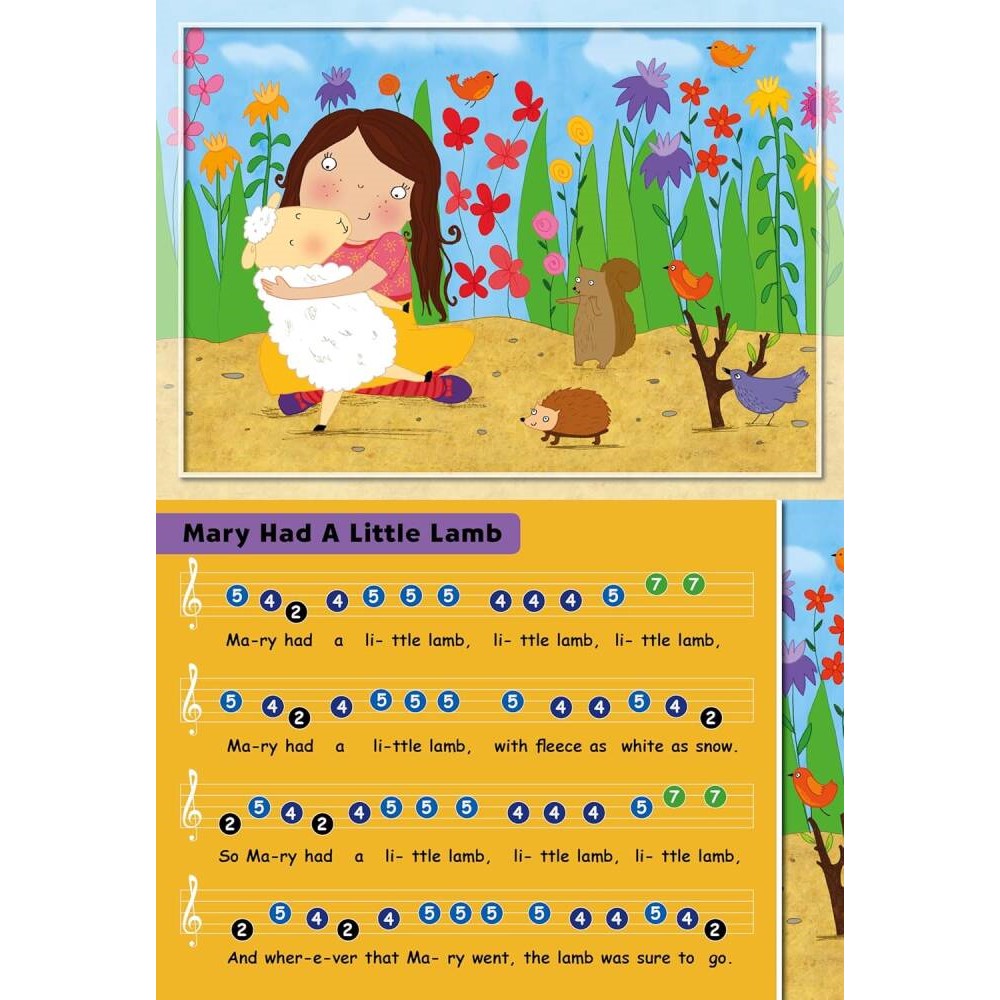 Play Along Piano Book: Itsy Bitsy Spider
