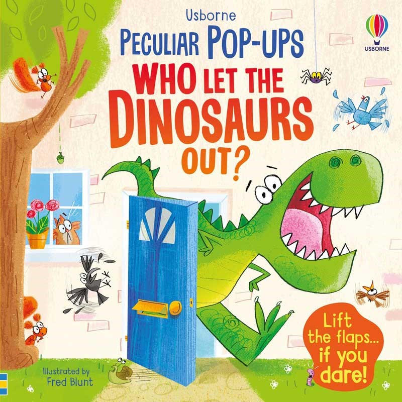 Pop-up: Who Let The Dinosaurs Out? Eğitici Kitap