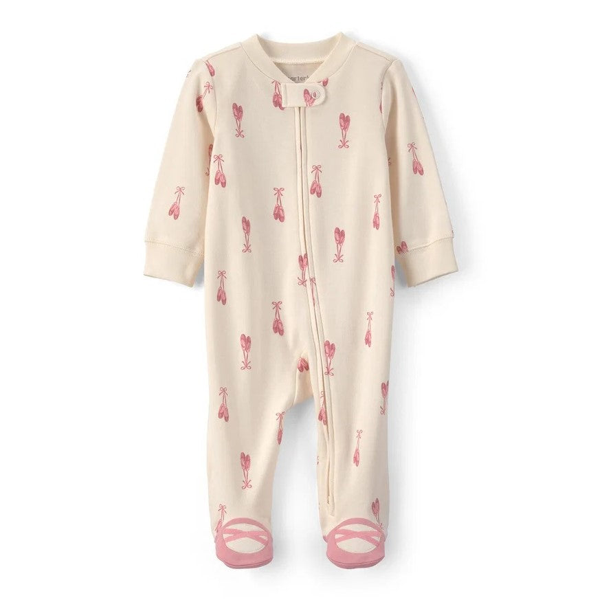 Carter's Kız Bebek Tulum Ekru