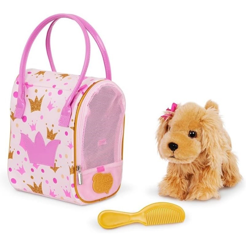 Pucci Pups Cocker Spaniel ve Pembe Çanta STD