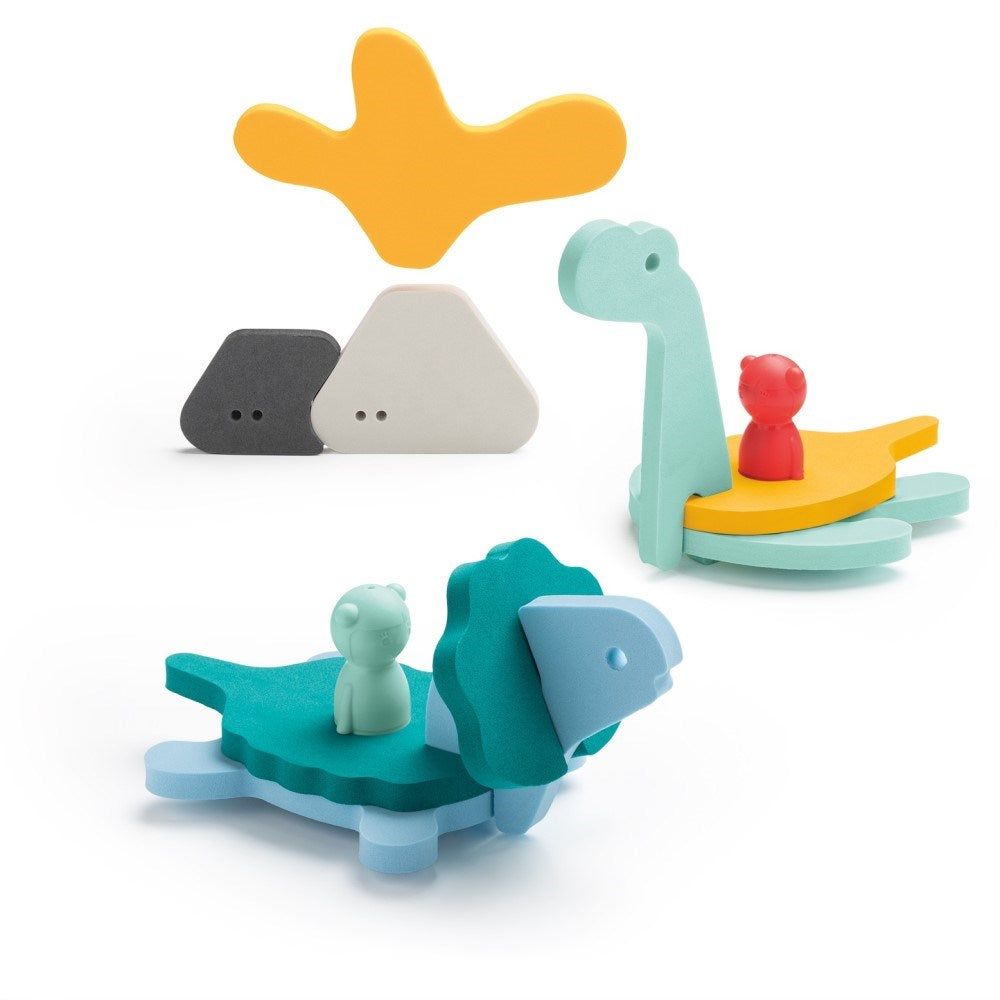 Quut Yapboz Yüzme Arkadaşları - Dino World STD