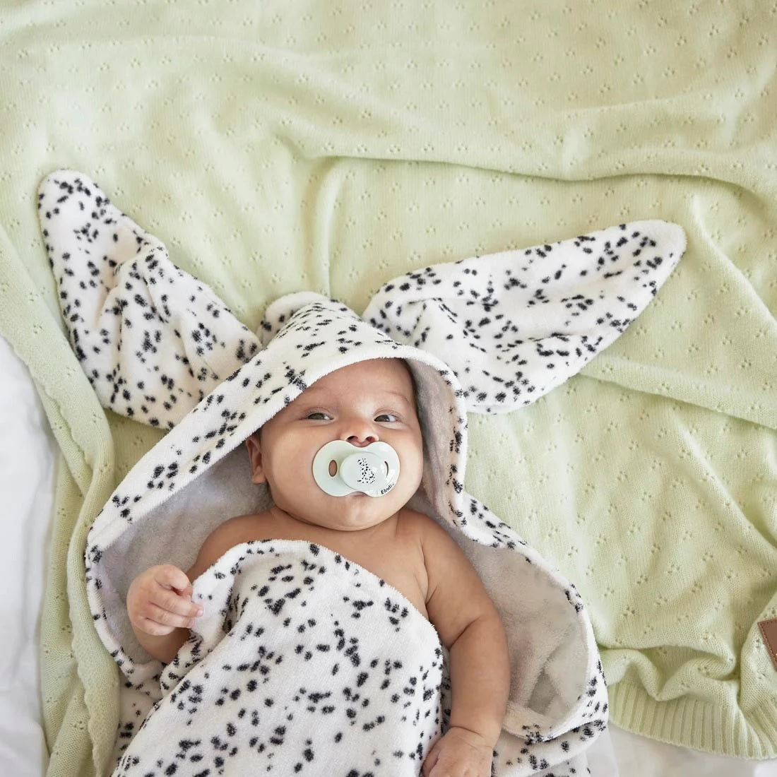Elodie Details Kapüşonlu Havlu Dalmatian Dots - Havlu Bornoz - Görsel 3