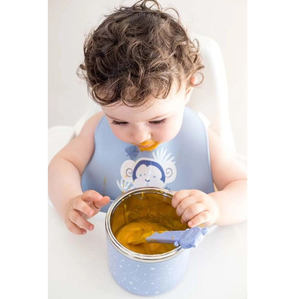 Saro Isı Yalıtımlı Termos Yemek Kabı 820 ml- Yeşil