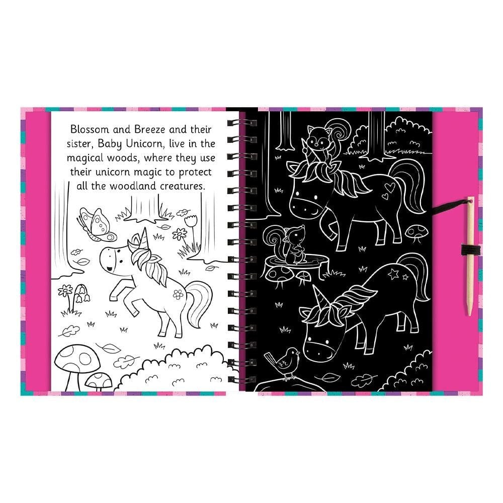 Scratch And Draw - Unicorns