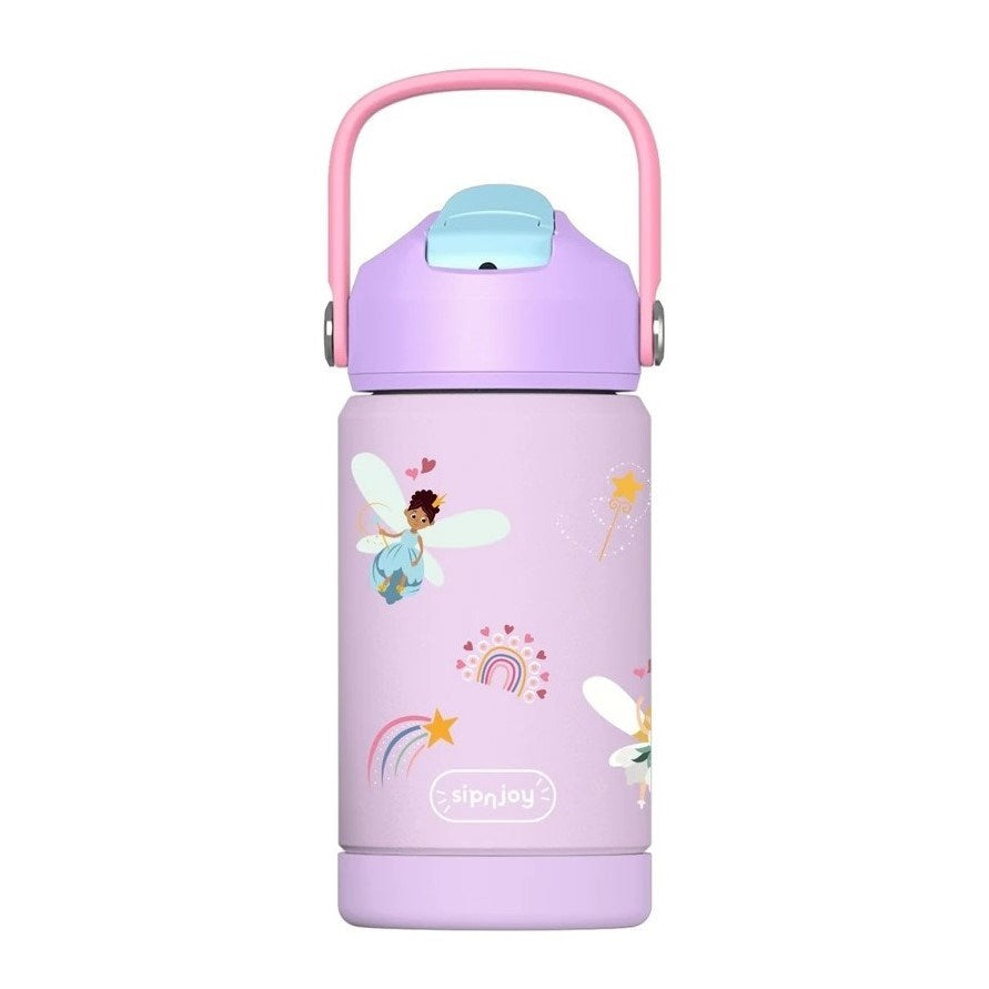 Sipnjoy FlipSip Çocuk Su Termosu 360 ml - Fairy Sparkle