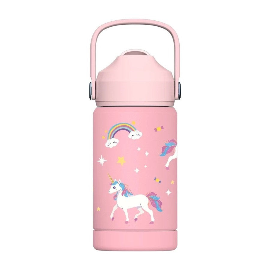 Sipnjoy FlipSip Çocuk Su Termosu 360 ml - Golden Horn