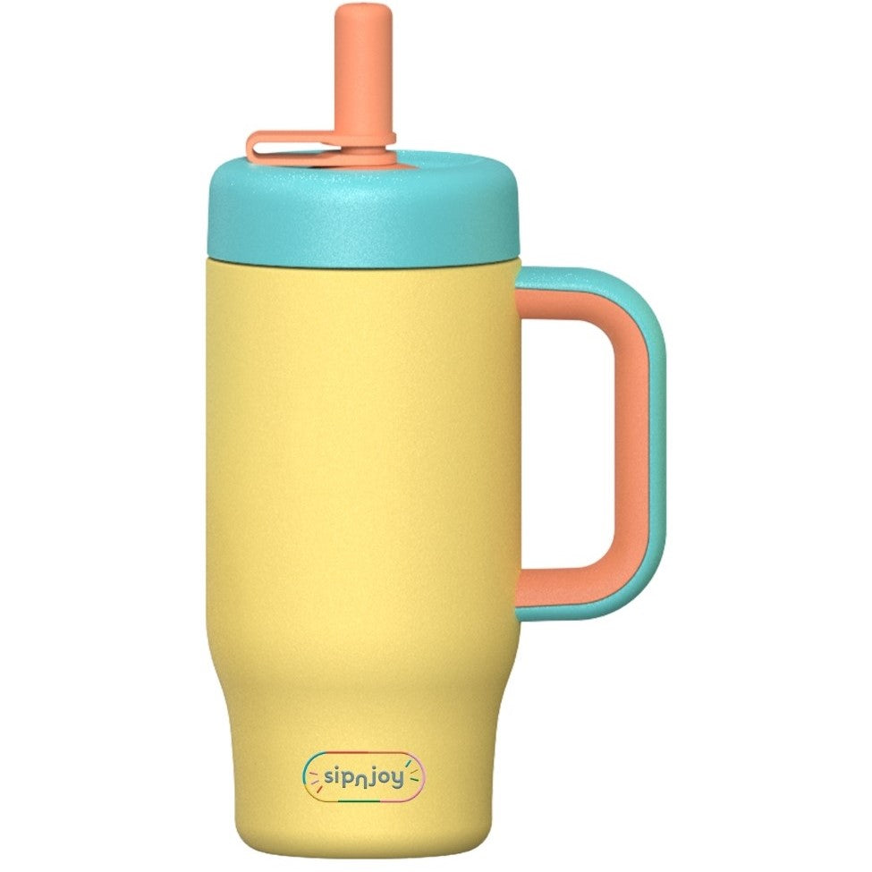 Sipnjoy HandleHug Tumbler 550 ml - Limon
