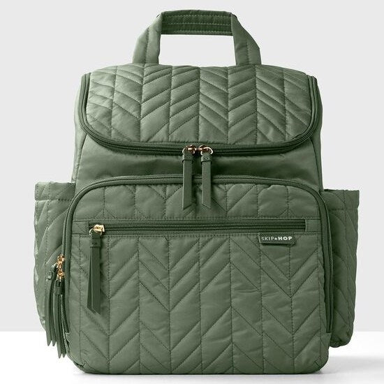 Skip Hop Forma Bebek Bakım Sırt Çantası Yeşil Yeşil