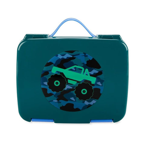 Skip Hop Spark Style Bento Beslenme Kutusu Kamyon STD - Çatal Kaşık Tabak