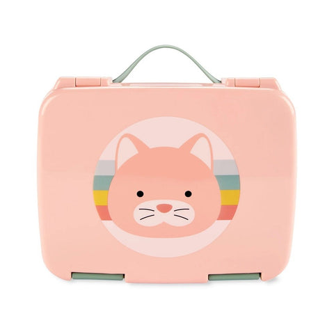 Skip Hop Spark Style Bento Beslenme Kutusu Kedi STD - Çatal Kaşık Tabak