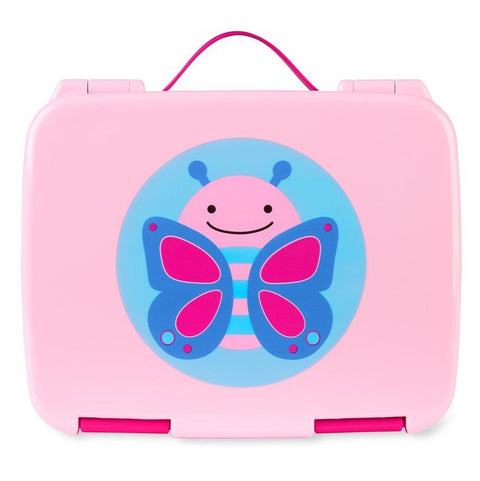 Skip Hop Spark Style Bento Beslenme Kutusu Kelebek STD - Çatal Kaşık Tabak