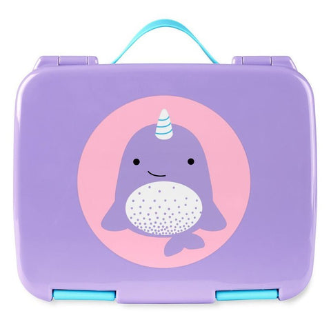 Skip Hop Spark Style Bento Beslenme Kutusu Narwhal STD - Çatal Kaşık Tabak