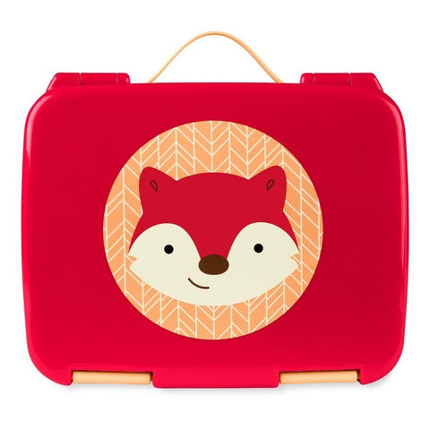Skip Hop Spark Style Bento Beslenme Kutusu Tilki STD - Çatal Kaşık Tabak