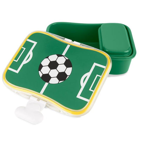 Skip Hop Spark Style Beslenme Kutusu-Kiti Futbol - Çatal Kaşık Tabak