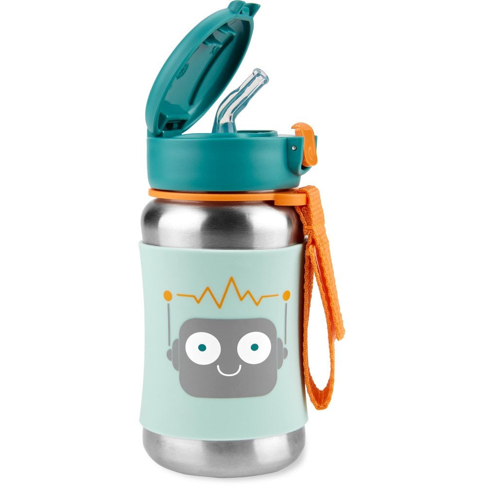 Skip Hop Spark Style Pipetli Paslanmaz Çelik Suluk Robot STD