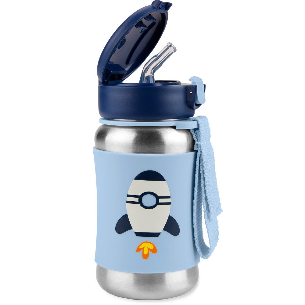 Skip Hop Spark Style Pipetli Paslanmaz Çelik Suluk Roket STD