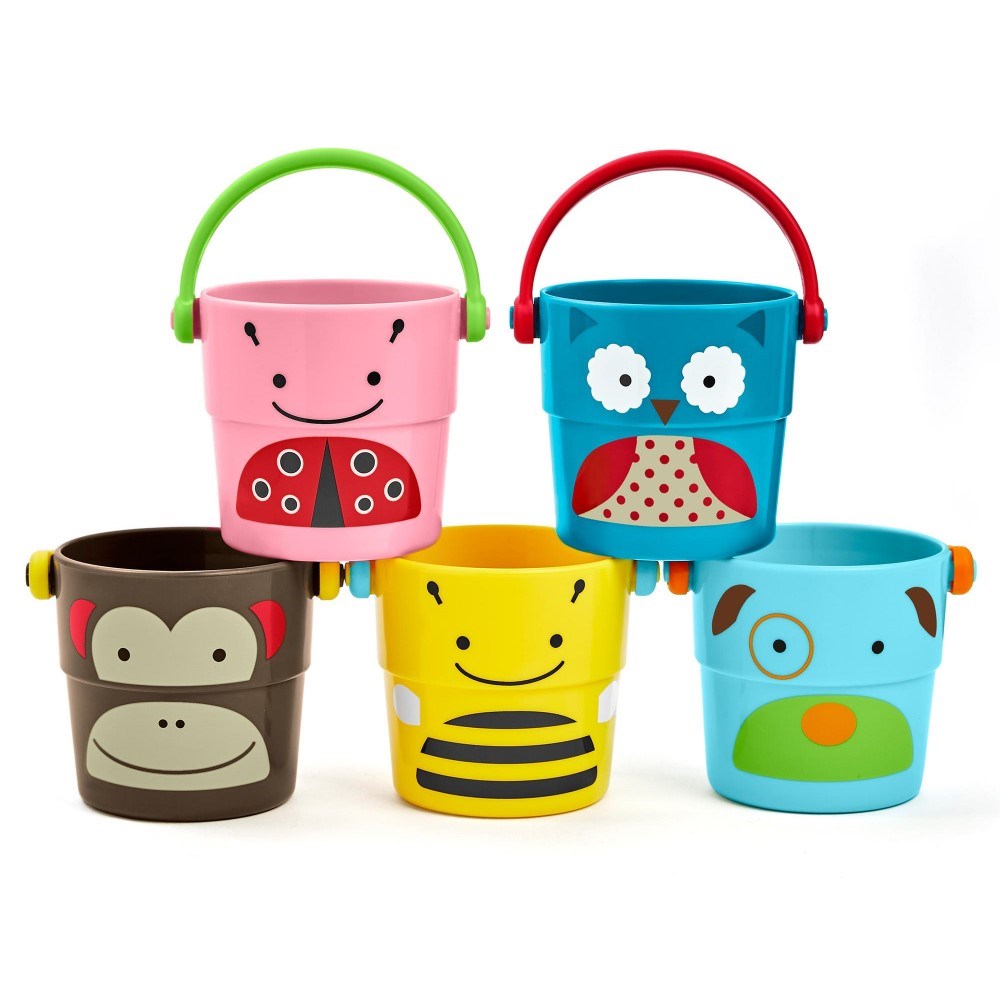 Skip Hop Zoo Banyo Oyuncağı Kova Seti STD