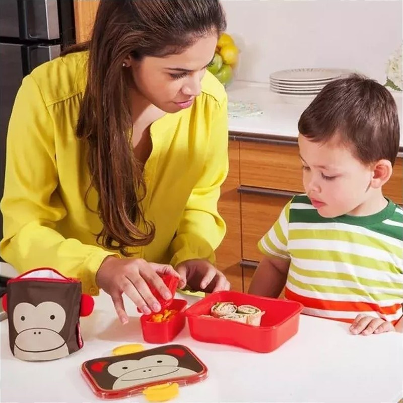 Skip Hop Zoo Beslenme Kutusu-Kiti Maymun