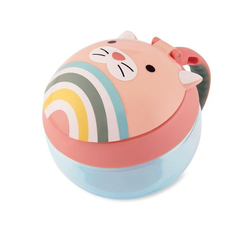 Skip Hop Zoo Çerez Atıştırma Kabı Kedi - Çatal Kaşık Tabak