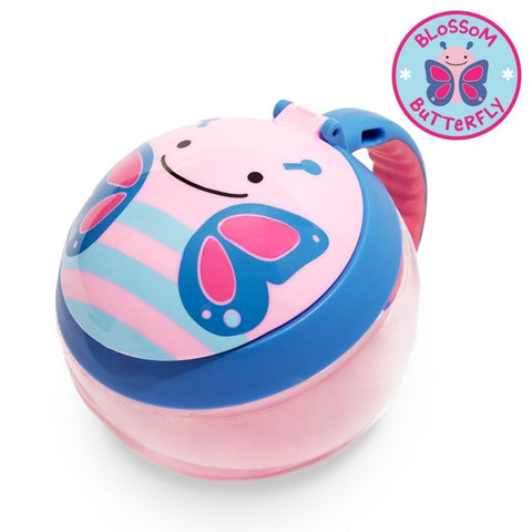 Skip Hop Zoo Çerez Atıştırma Kabı Kelebek STD - Çatal Kaşık Tabak