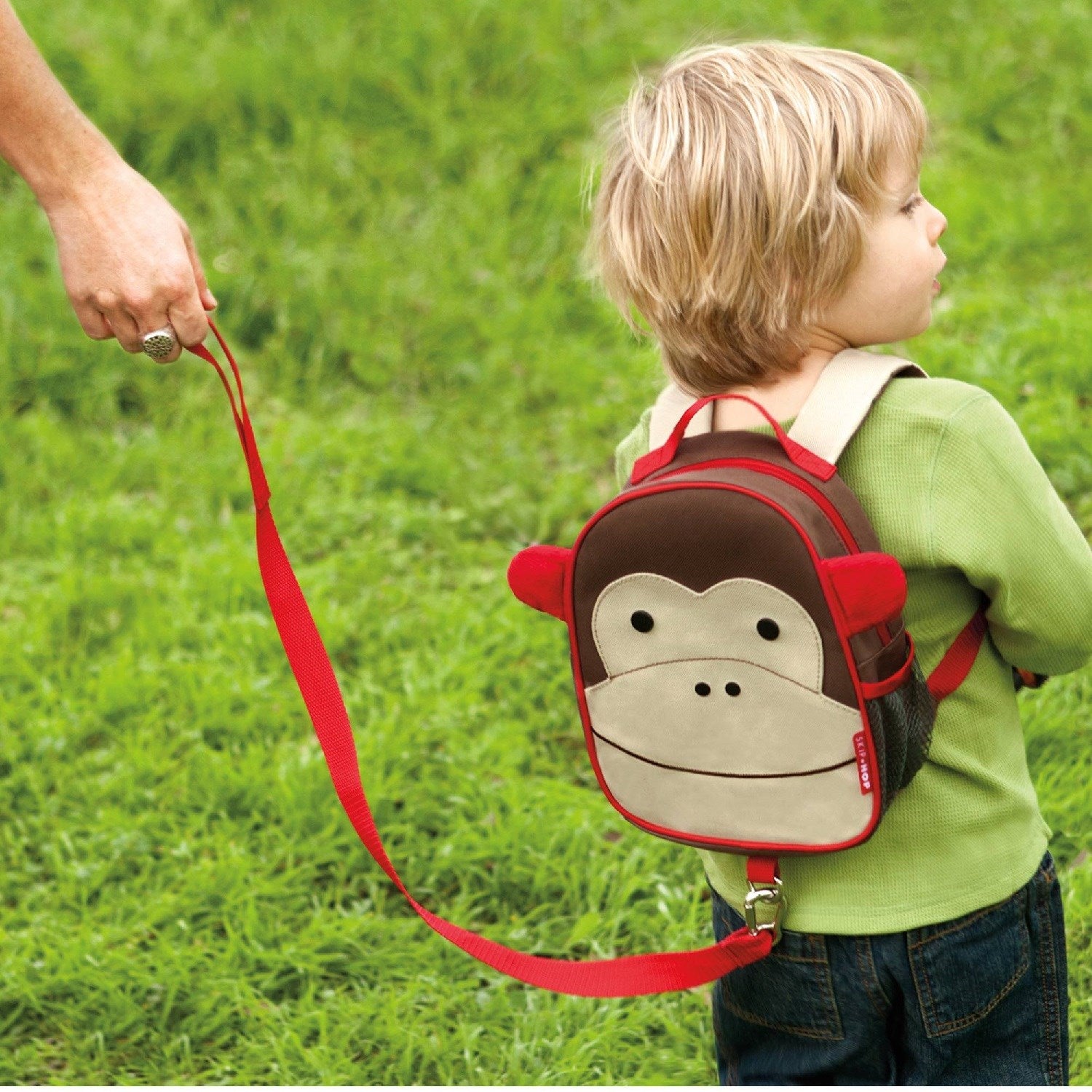 Skip Hop Zoo Emniyet Kemerli Sırt Çantası Maymun STD