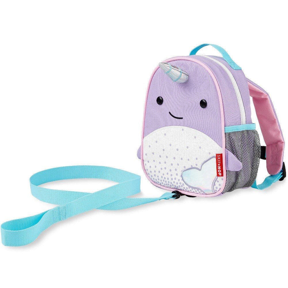 Skip Hop Zoo Emniyet Kemerli Sırt Çantası Narwhal Lila