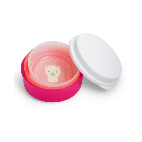 Skip Hop Zoo Kaydırmaz Beslenme Kase Seti Llama STD - Çatal Kaşık Tabak
